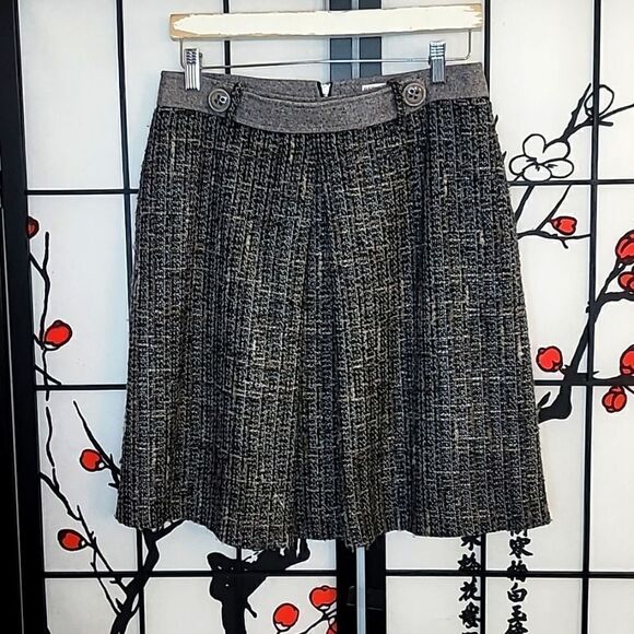 Red Valentino  Gray Multi Tweed Skirt - Picture 1 of 11